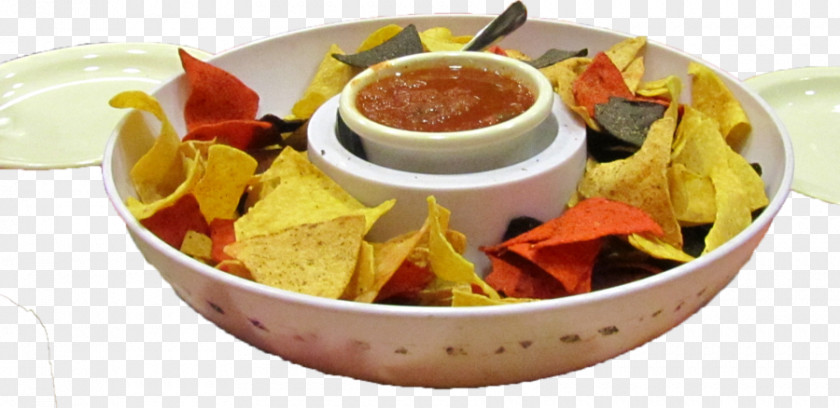 Chips And Salsa Totopo Nachos Vegetarian Cuisine Breakfast Tortilla Chip PNG