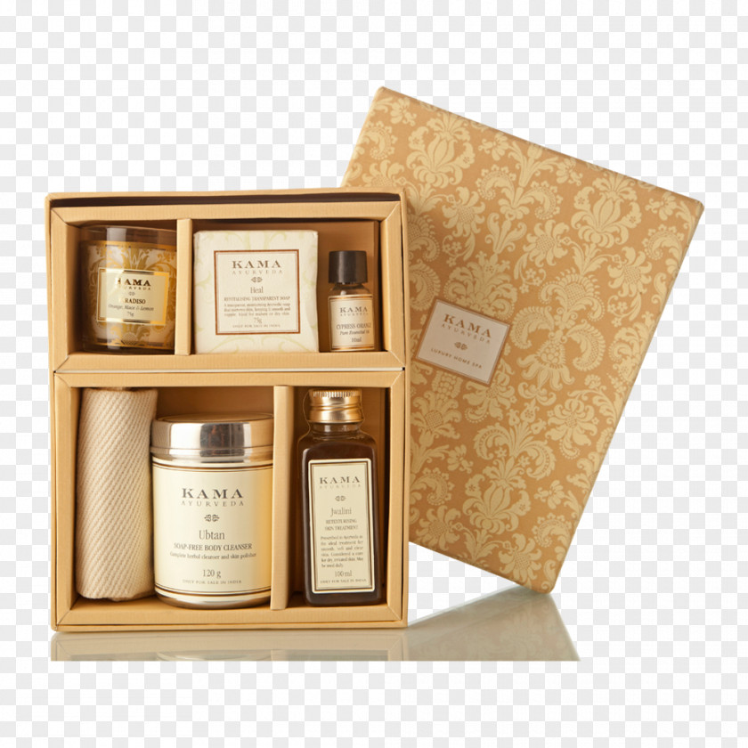 Exquisite Gift Box Decorative Spa Cosmetics PNG