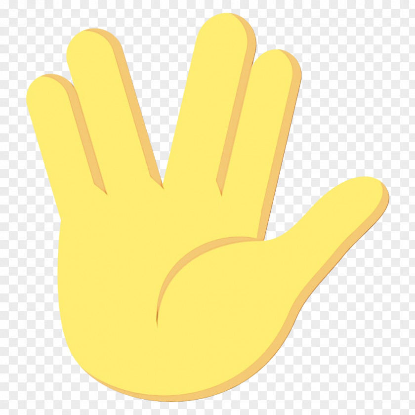 Thumb Safety Glove Smiley Face Background PNG