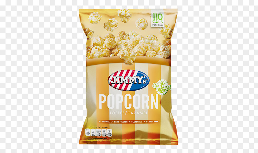 Caramel Popcorn Corn Flakes Kettle Junk Food PNG