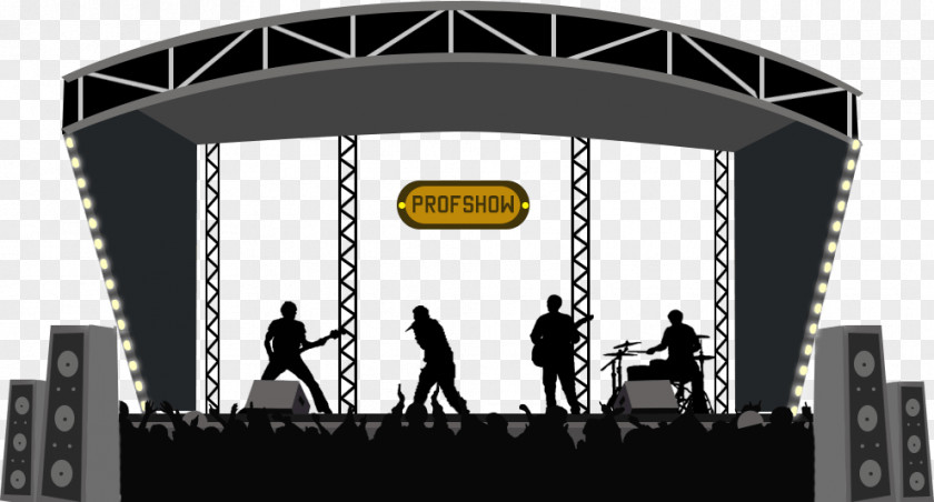 Concerts Illustration Concert Stage Image Desktop Wallpaper PNG