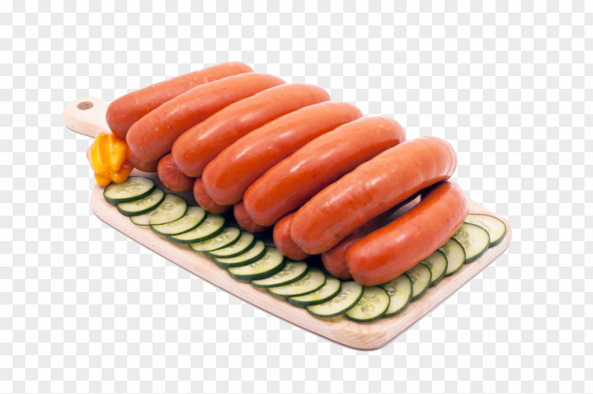 Ham Hot Dog Sausage Hamburger Bratwurst PNG