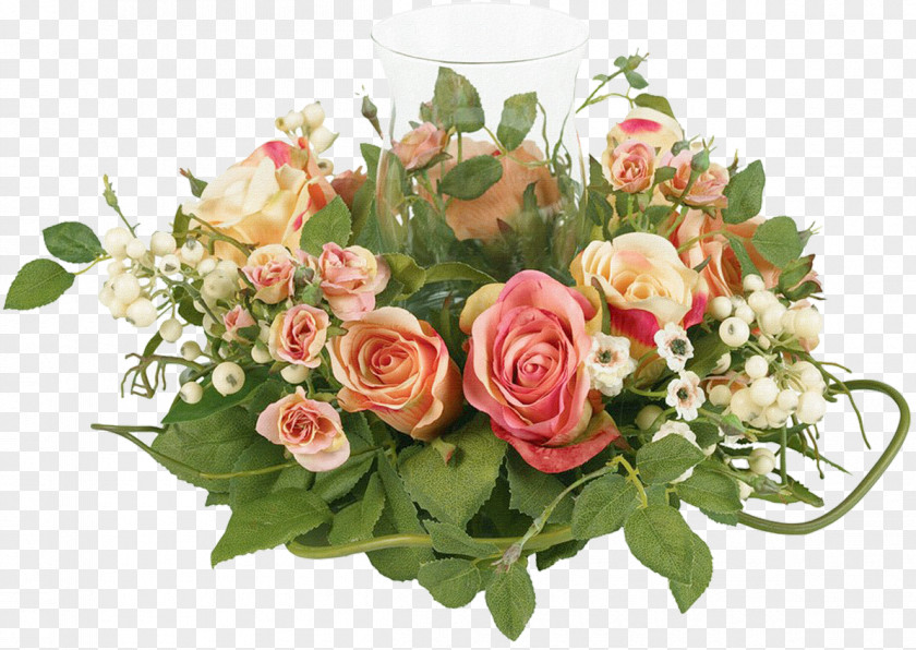 Pink Plant Garden Roses PNG