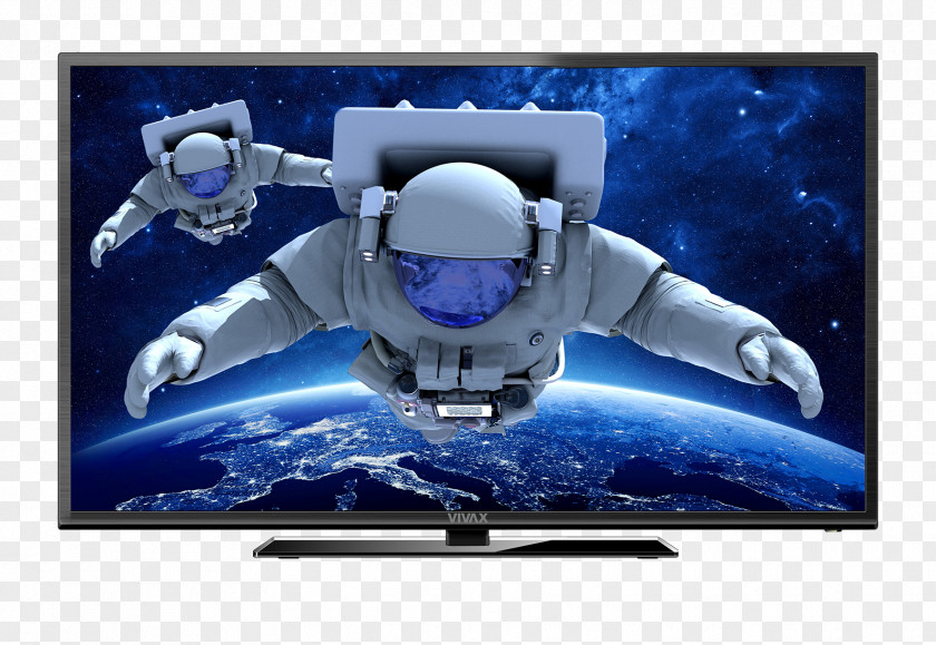 Tv LED LED-backlit LCD Earthrise Fototapeta Television Set Wallpaper PNG