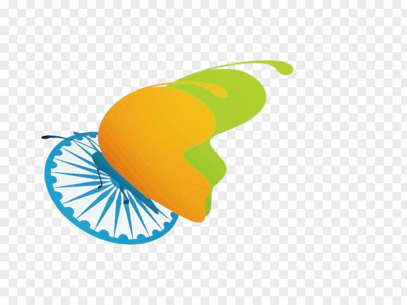 Vector Butterfly India Independence Day Indian Republic Illustration PNG