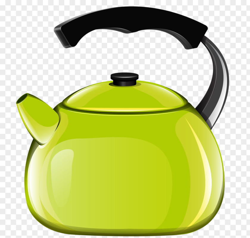 Yellow Kettle Teapot Icon PNG