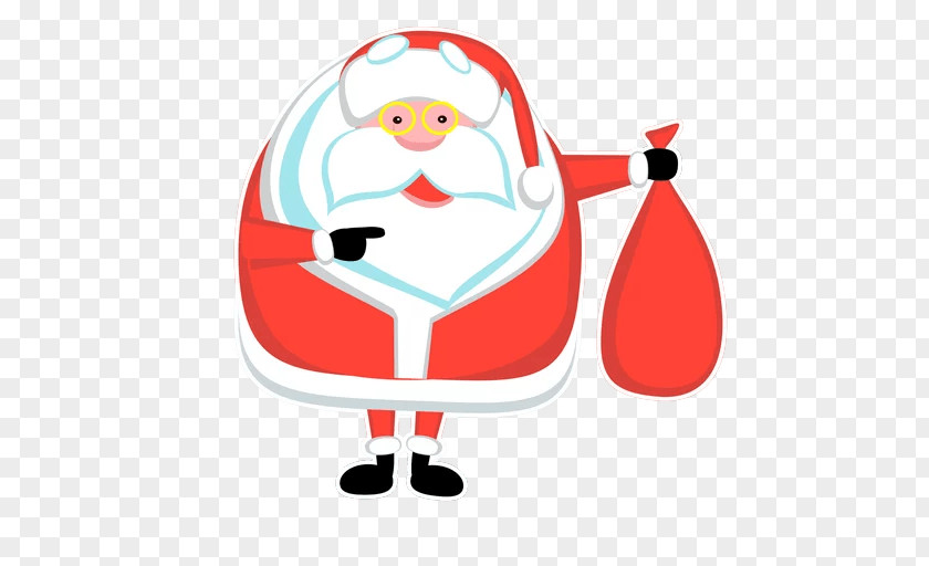 Cartoon Vitruvian Man Santa Claus Drawing PNG
