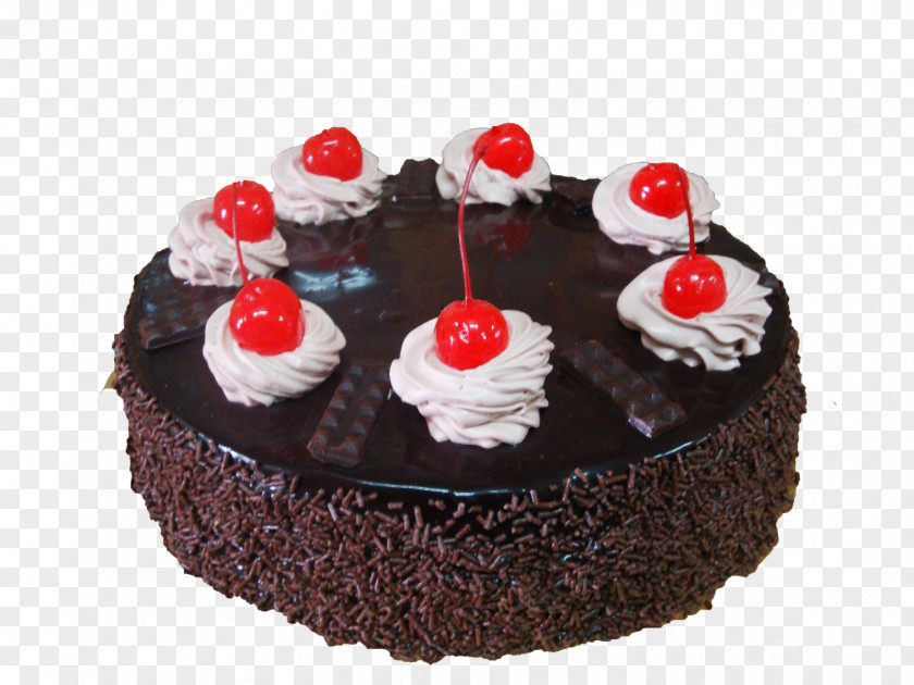 Chocolate Cake Black Forest Gateau Sachertorte Brownie PNG