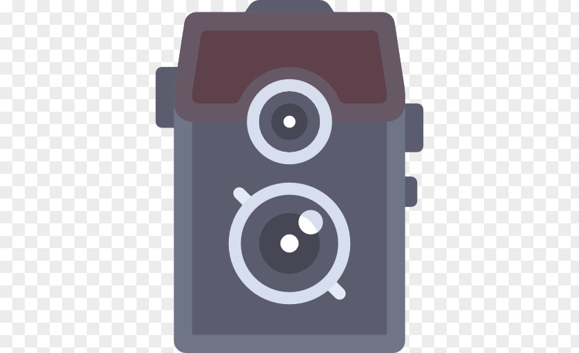 Gray Vintage Camera Photography Icon PNG