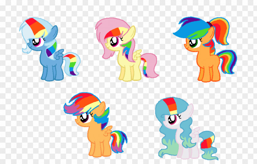 Horse Rainbow Dash Pony Twilight Sparkle Applejack Fluttershy PNG