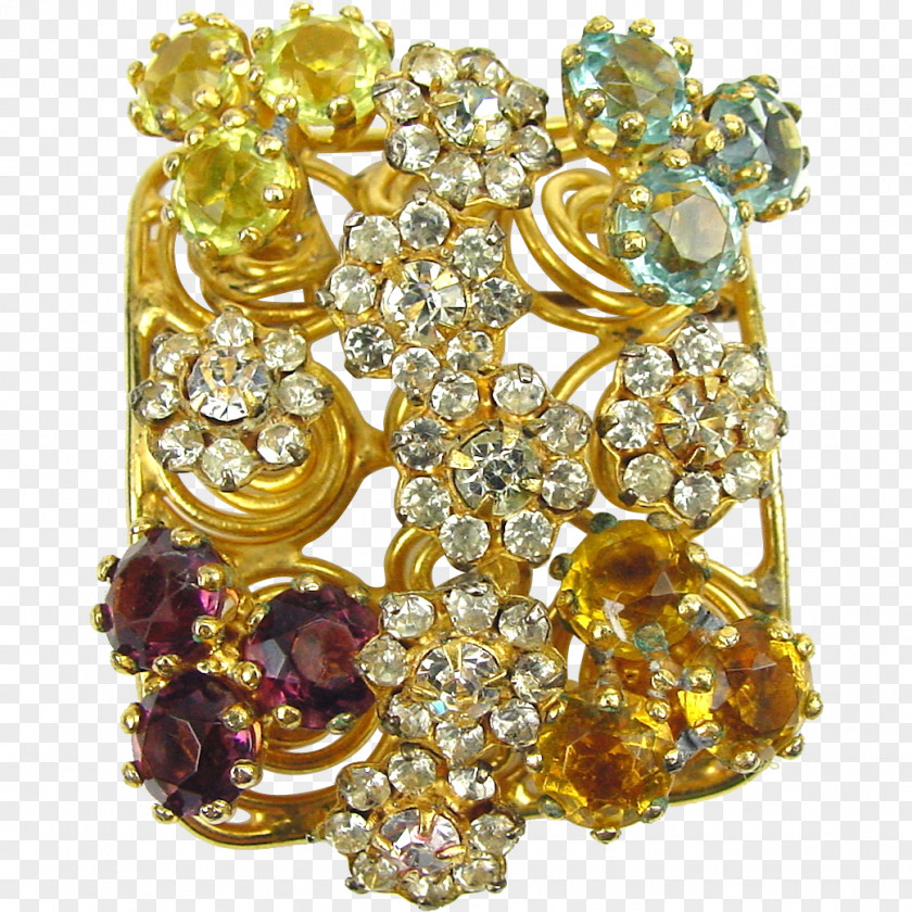Jewellery Costume Jewelry Brooch Yellow Diamond PNG