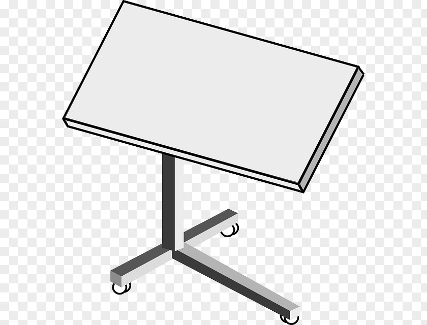 Laptop On Desk Clip Art Image Download PNG