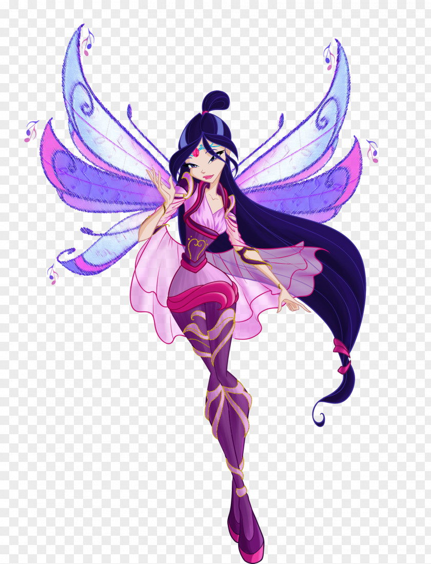 Season 6 ButterflixIn Full Bloom Musa Tecna The Trix Winx Club PNG