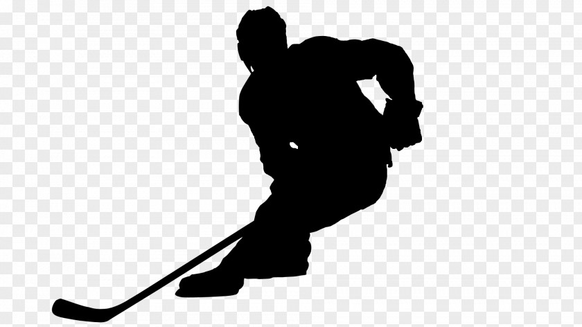 Stick And Ball Games Hockey Black White M Silhouette PNG
