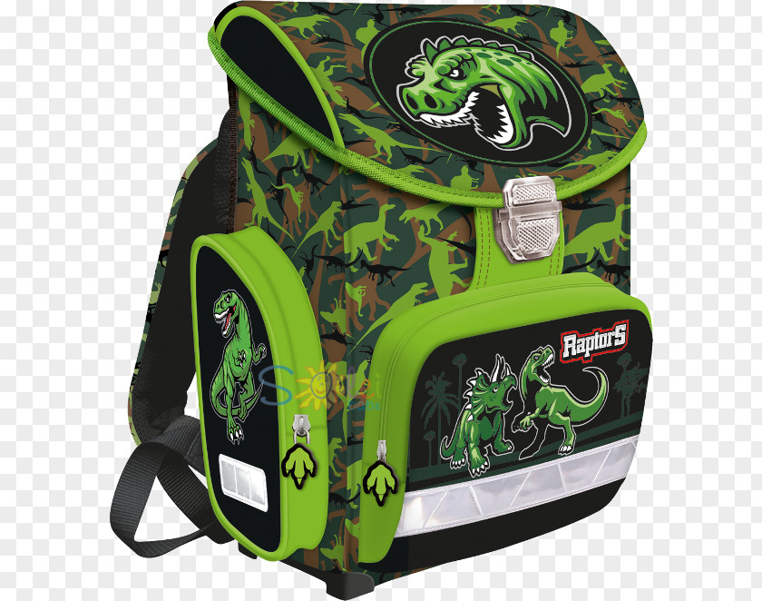 Backpack Ransel Satchel Bag Dinosaur PNG