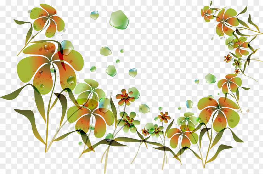 Design Flower Floral Art PNG
