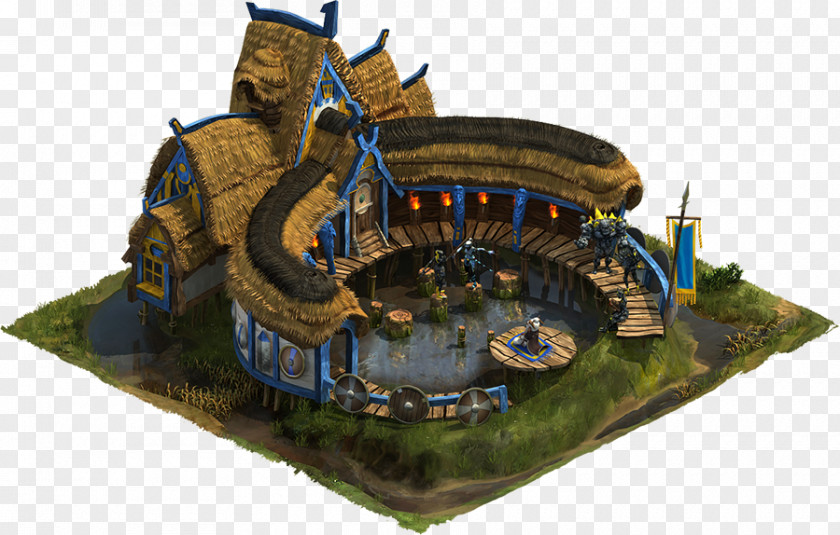 Elvenar InnoGames Barracks Scale Models PNG