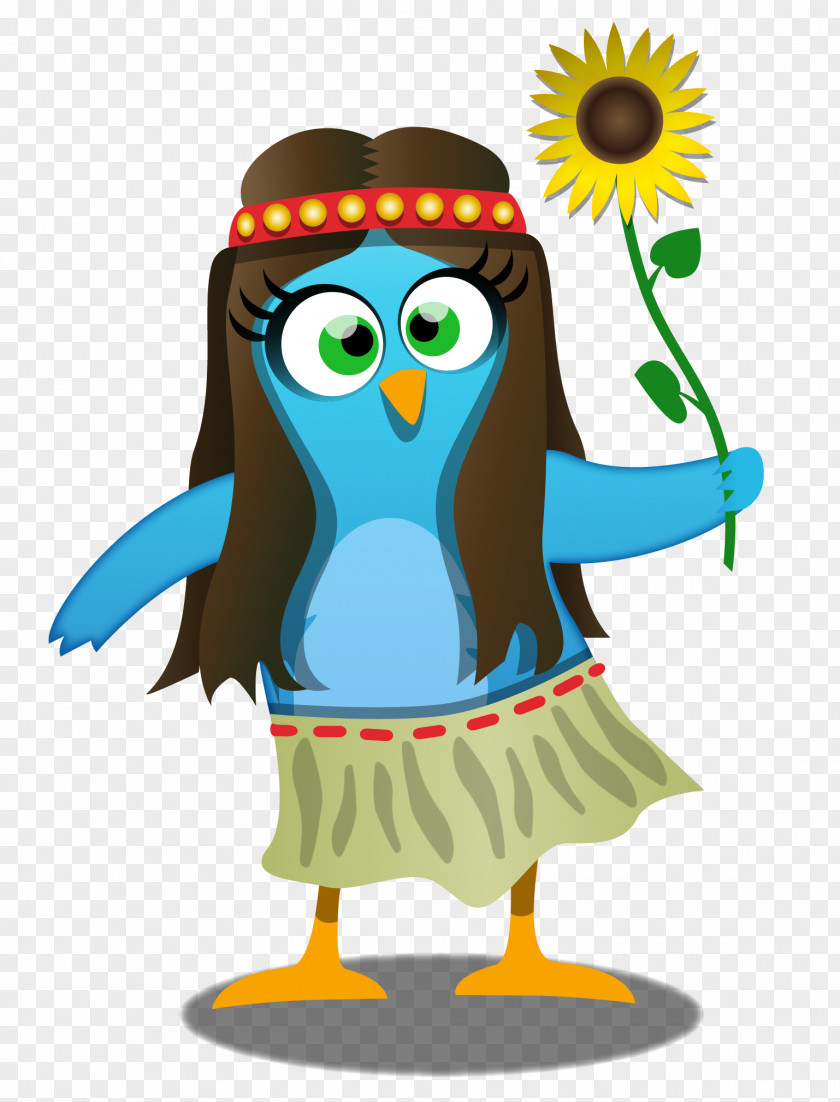 Funny Chick Woodstock Illustrator Icon PNG
