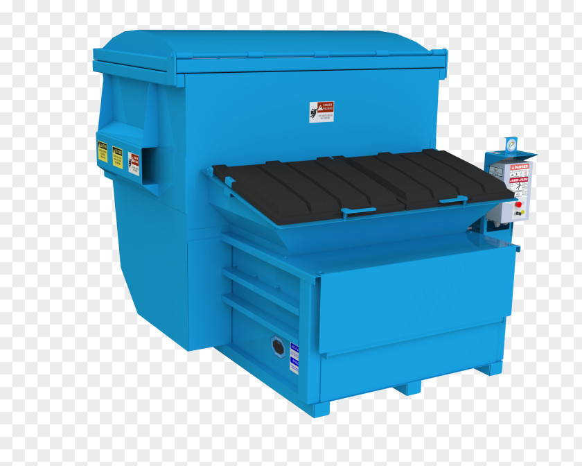 Garbage Bin Modeling Compactor Waste Crusher Machine Plastic PNG