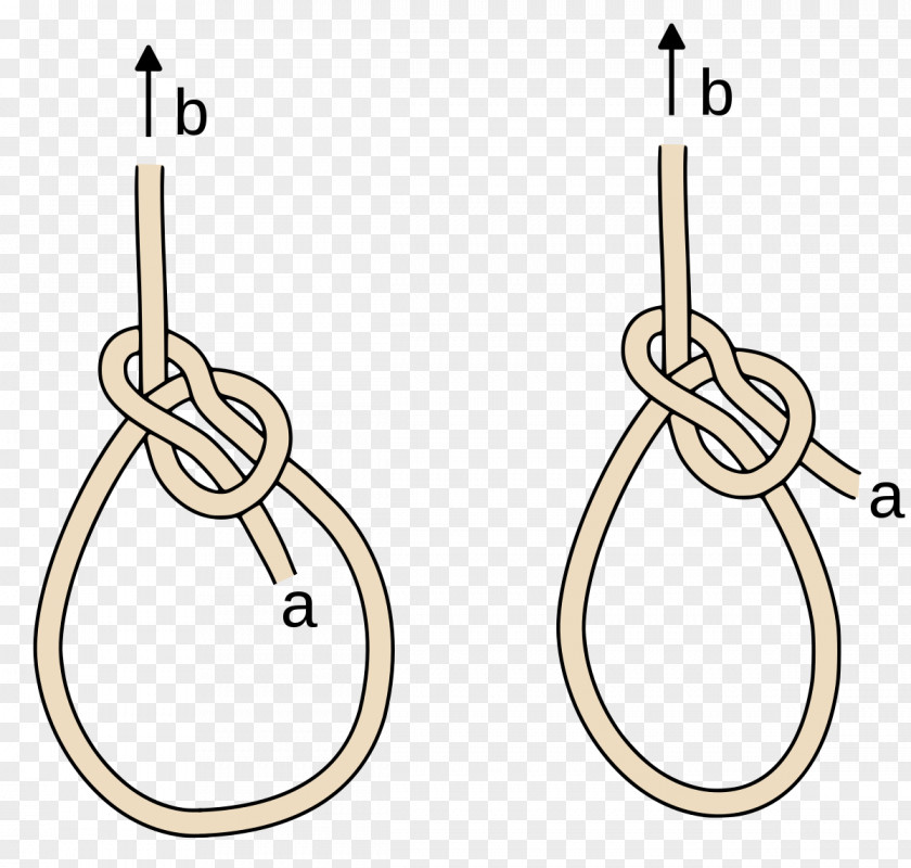 Knot The Ashley Book Of Knots Cowboy Bowline Spanish PNG