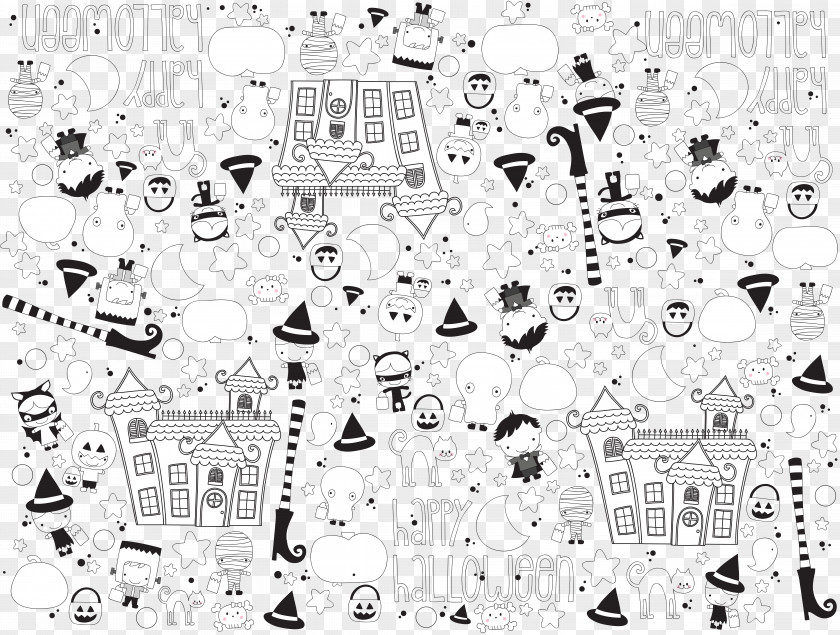 Table Coloring Book Tablecloth PNG