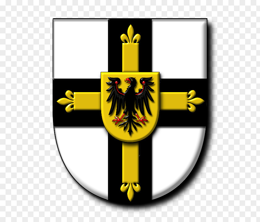 White Gauze Teutonic Knights State Of The Order Kingdom Jerusalem Military Grand Master PNG