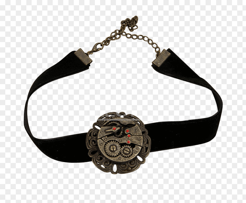 Steampunk Gear Earring Fashion Necklace Choker PNG