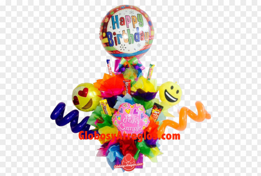 Balloon Birthday Gift Party Flower Bouquet PNG