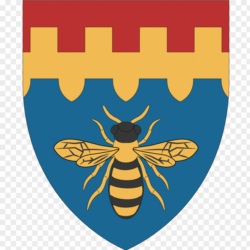 Bee Honey Heraldry Coat Of Arms Bumblebee PNG