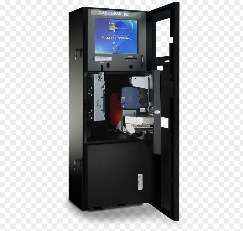 Cash Desk Printer Self-service Computer PNG