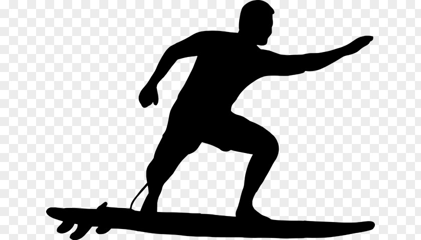 Recreation Balance Surfboard Silhouette PNG