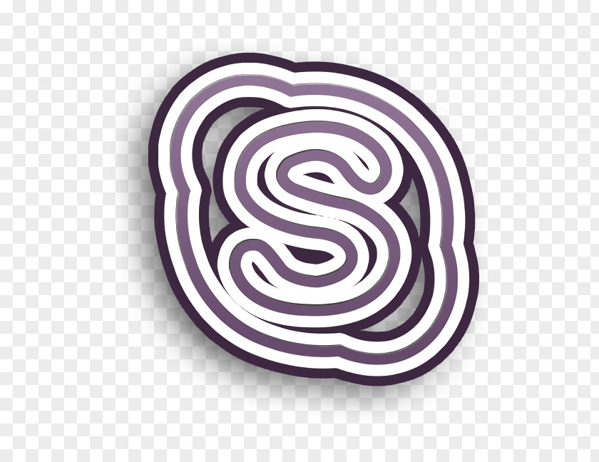 Spiral Purple Brand Icon Logo Network PNG