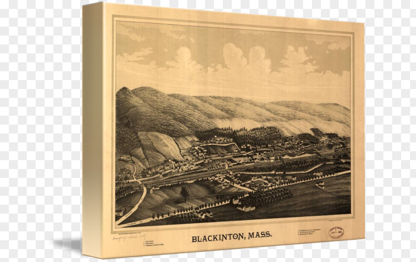 Bird's-eye View Blackinton Picture Frames Printing Stock Photography Wall Decal PNG