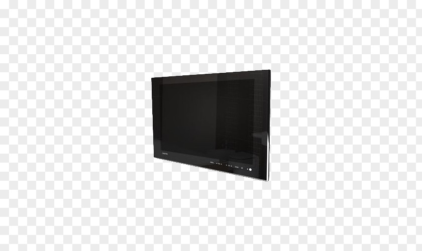 Black Mirror Waterproof Tv Display Device Multimedia Rectangle PNG