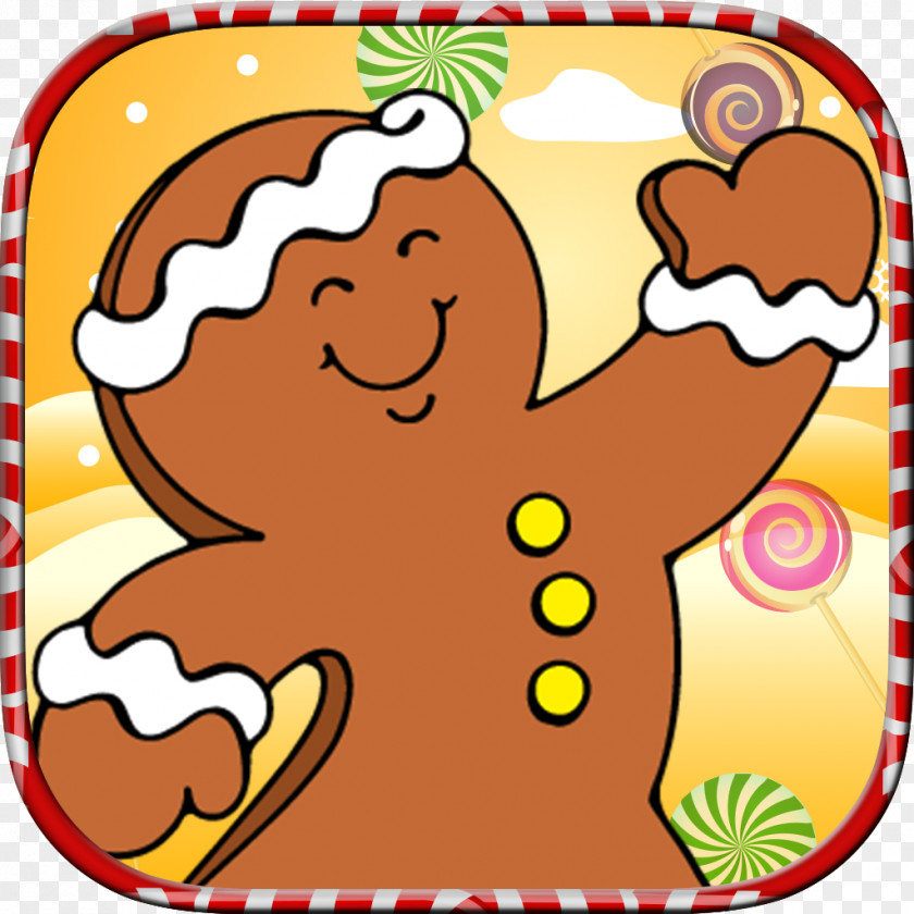 Cookie The Gingerbread Man Clip Art PNG