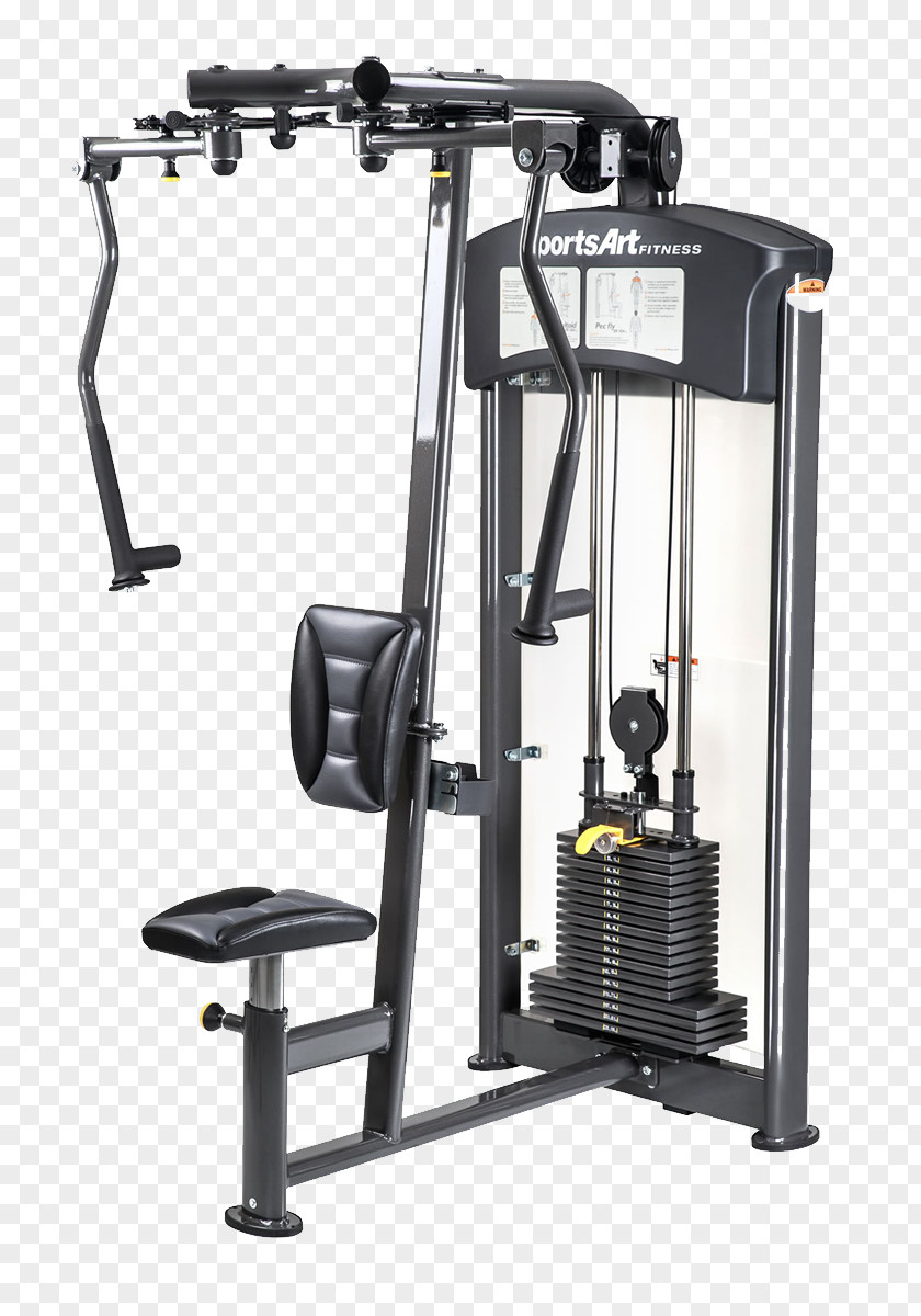 Fly Machine Weight Training Rear Delt Raise Exercise PNG