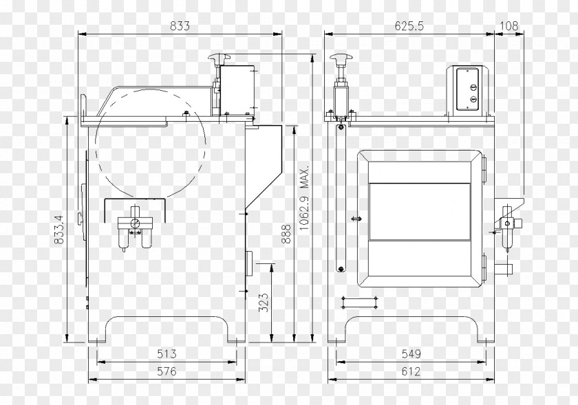 Saw Technical Drawing /m/02csf Floor Plan PNG