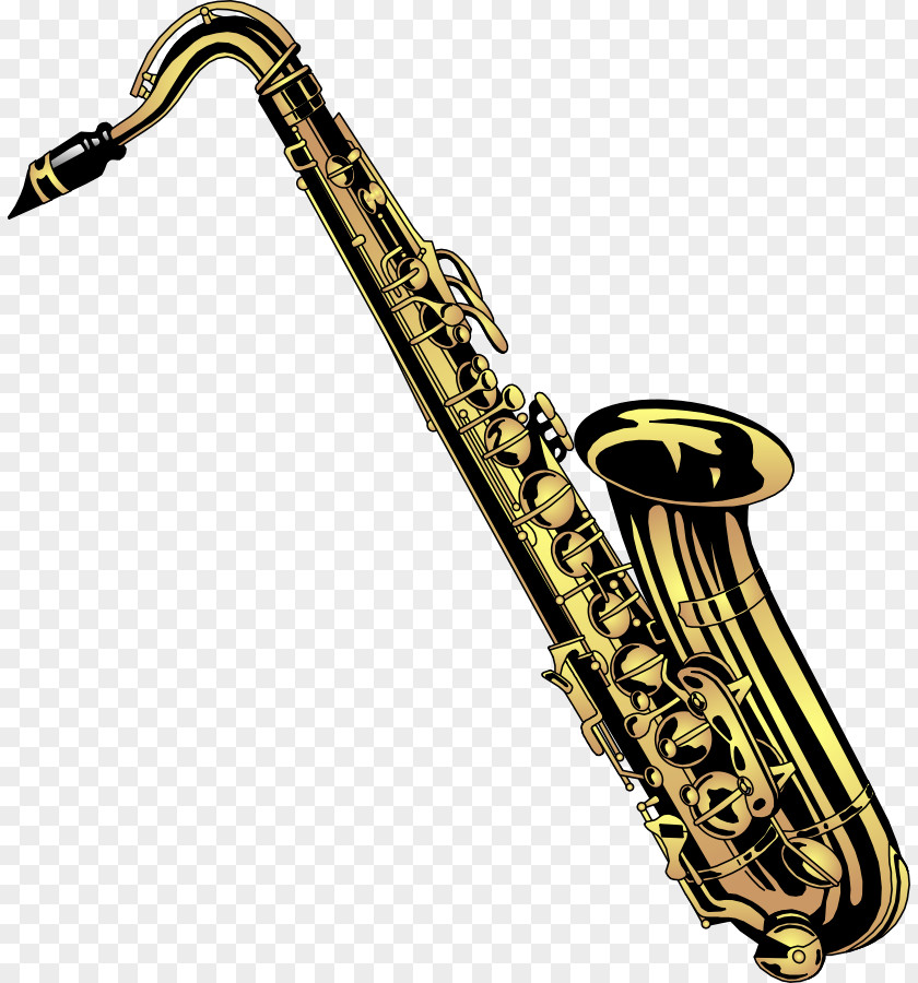 Saxophone Clip Alto Baritone Art PNG