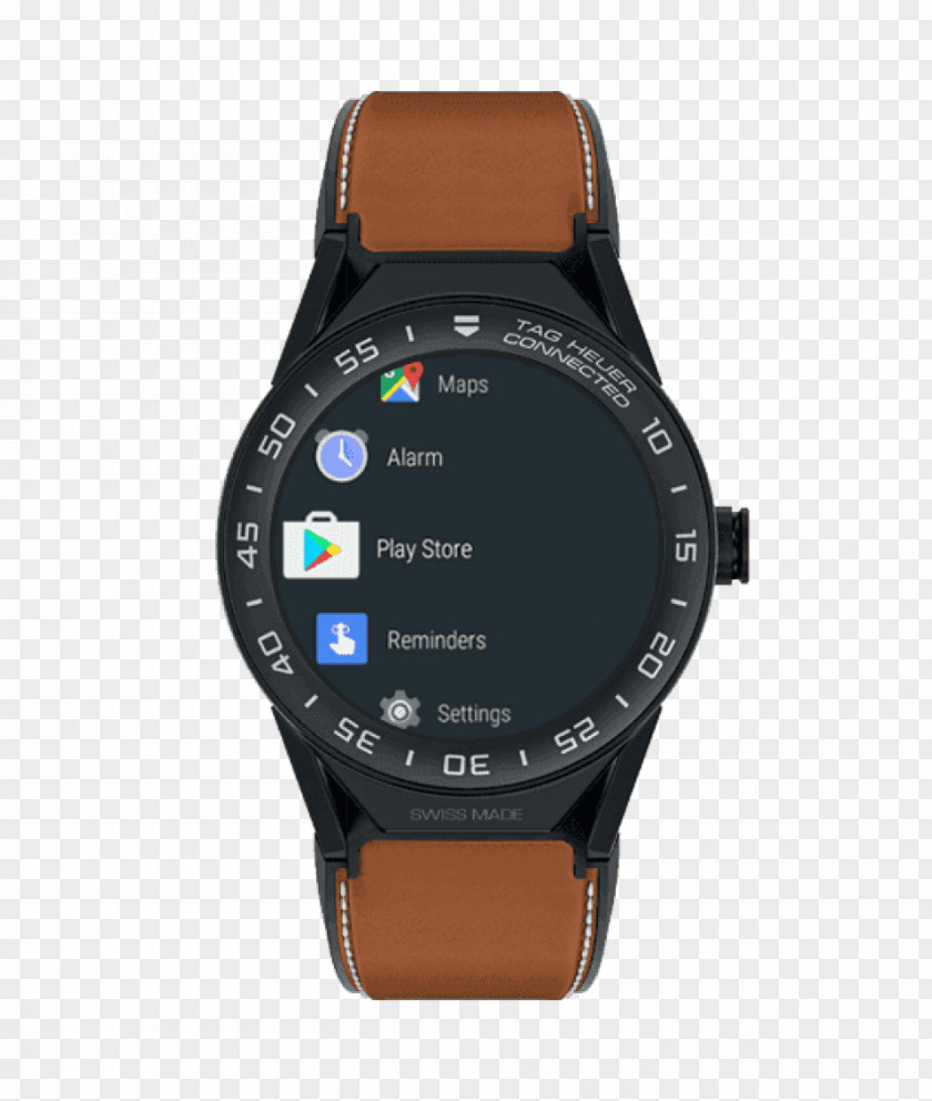 Watch TAG Heuer Connected Modular Smartwatch Jewellery PNG