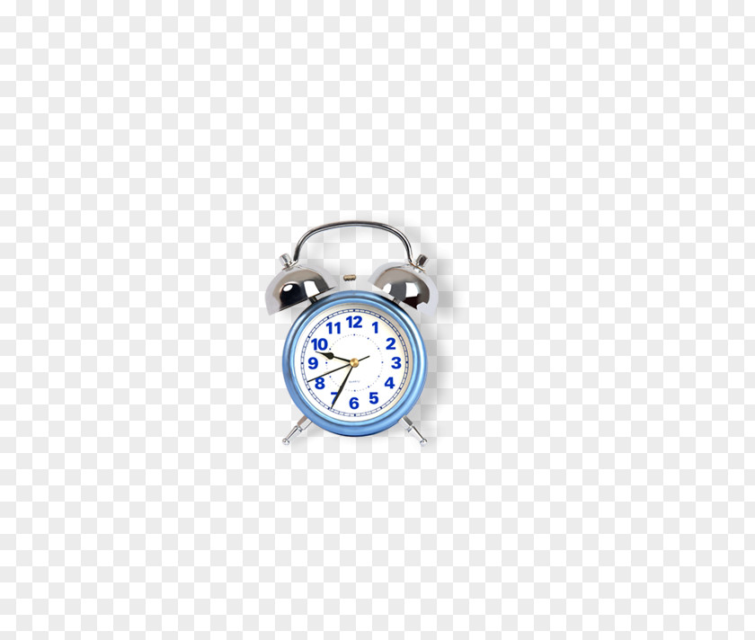 A Blue Alarm Clock Vecteur PNG