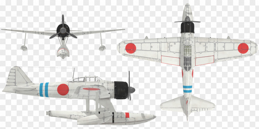 Ace Nakajima A6M2-N Mitsubishi A6M Zero Kawanishi N1K Airplane Aircraft PNG
