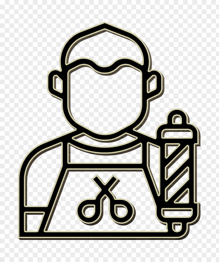 Barber Icon Jobs And Occupations PNG
