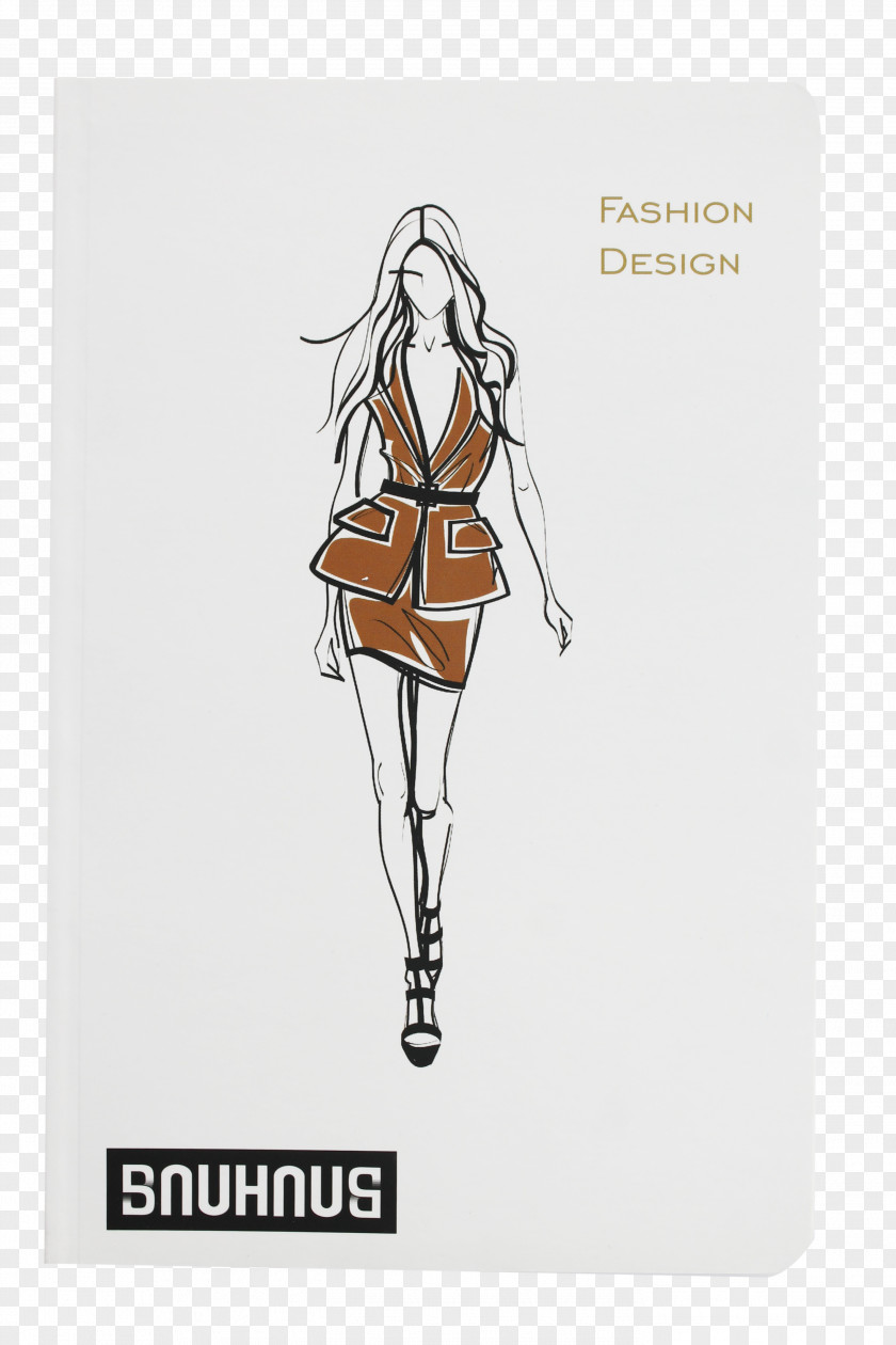 Moleskine Fashion Illustration Drawing PNG