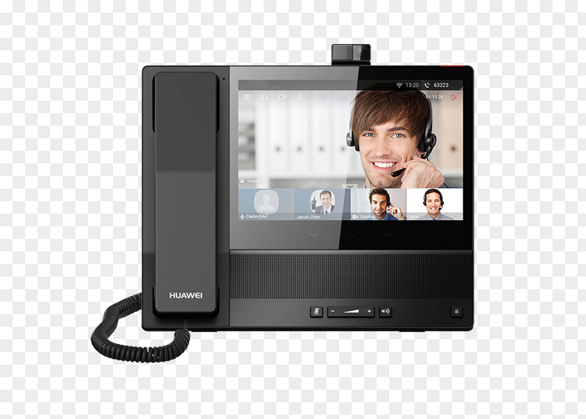 UNIFIED VoIP Phone Huawei Beeldtelefoon Telephone Videotelephony PNG