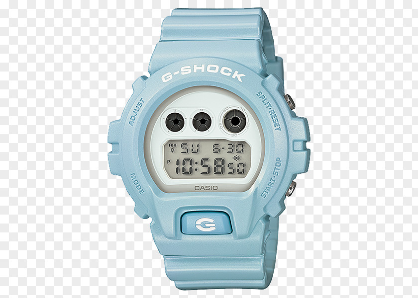 Watch G-Shock Casio Clock Blue PNG