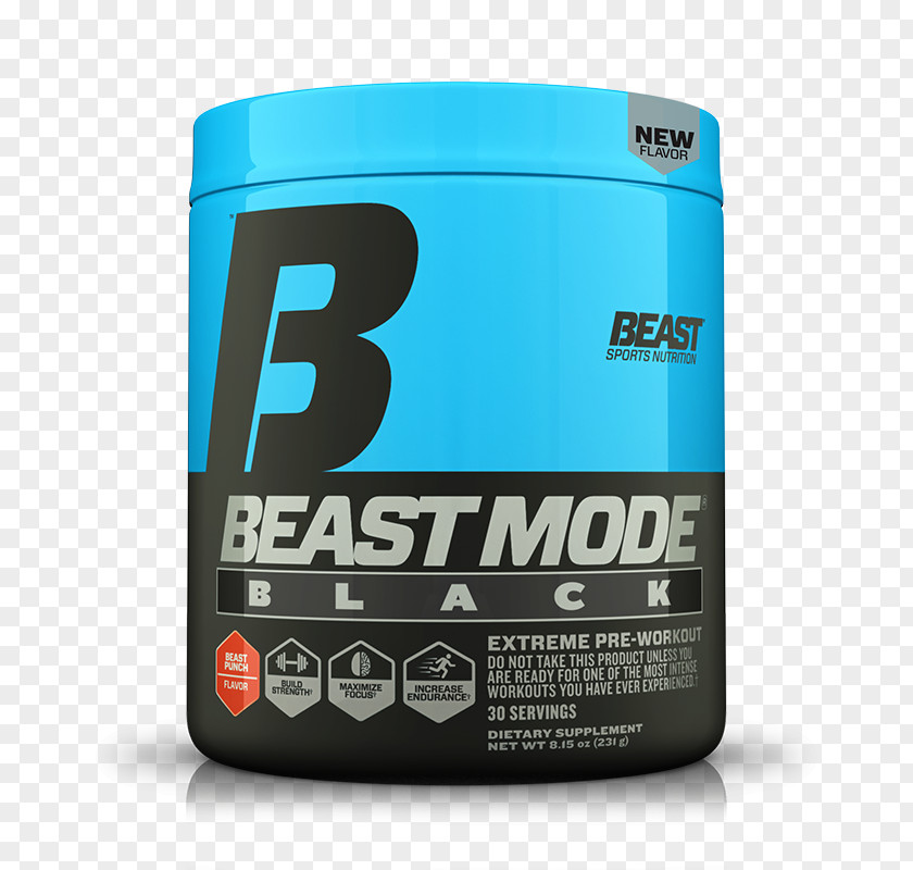 Beast Mode Pre-workout Serving Size Sports Nutrition PNG