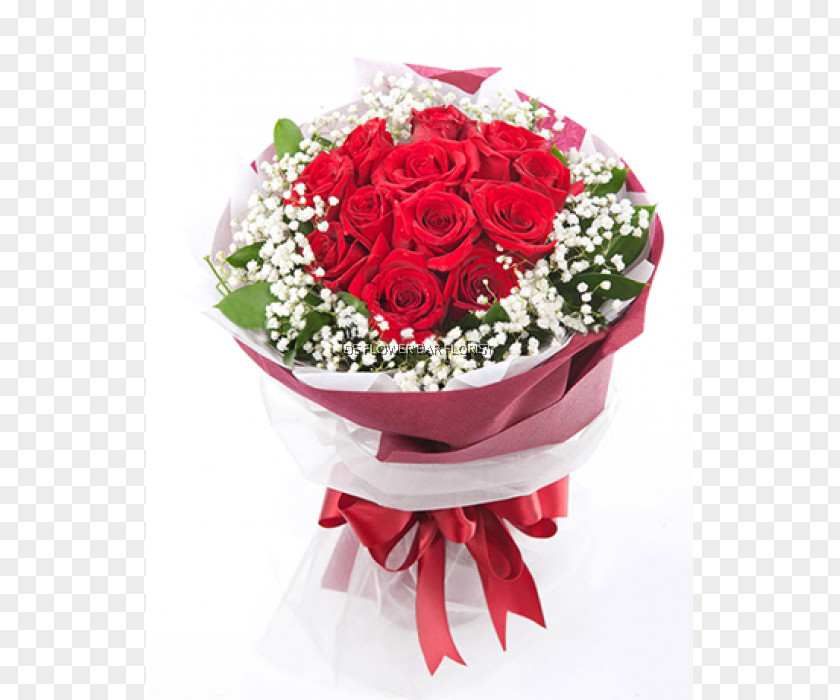 Blush Floral Flower Bouquet Gift Birthday Valentine's Day PNG