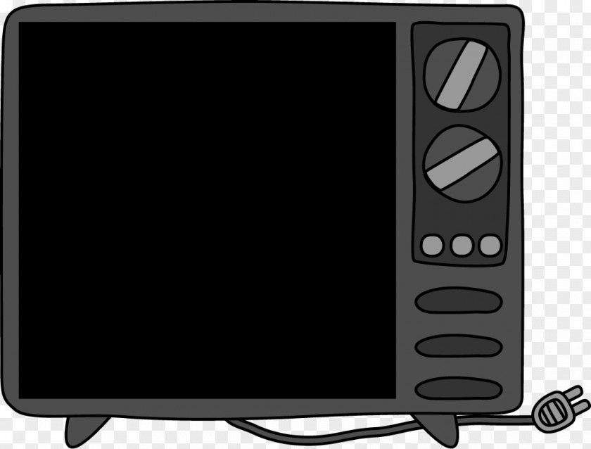 Design Television Set Electronics PNG