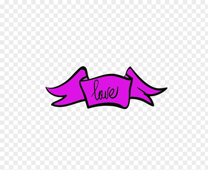 Line Pink M Brand Cartoon Logo Clip Art PNG