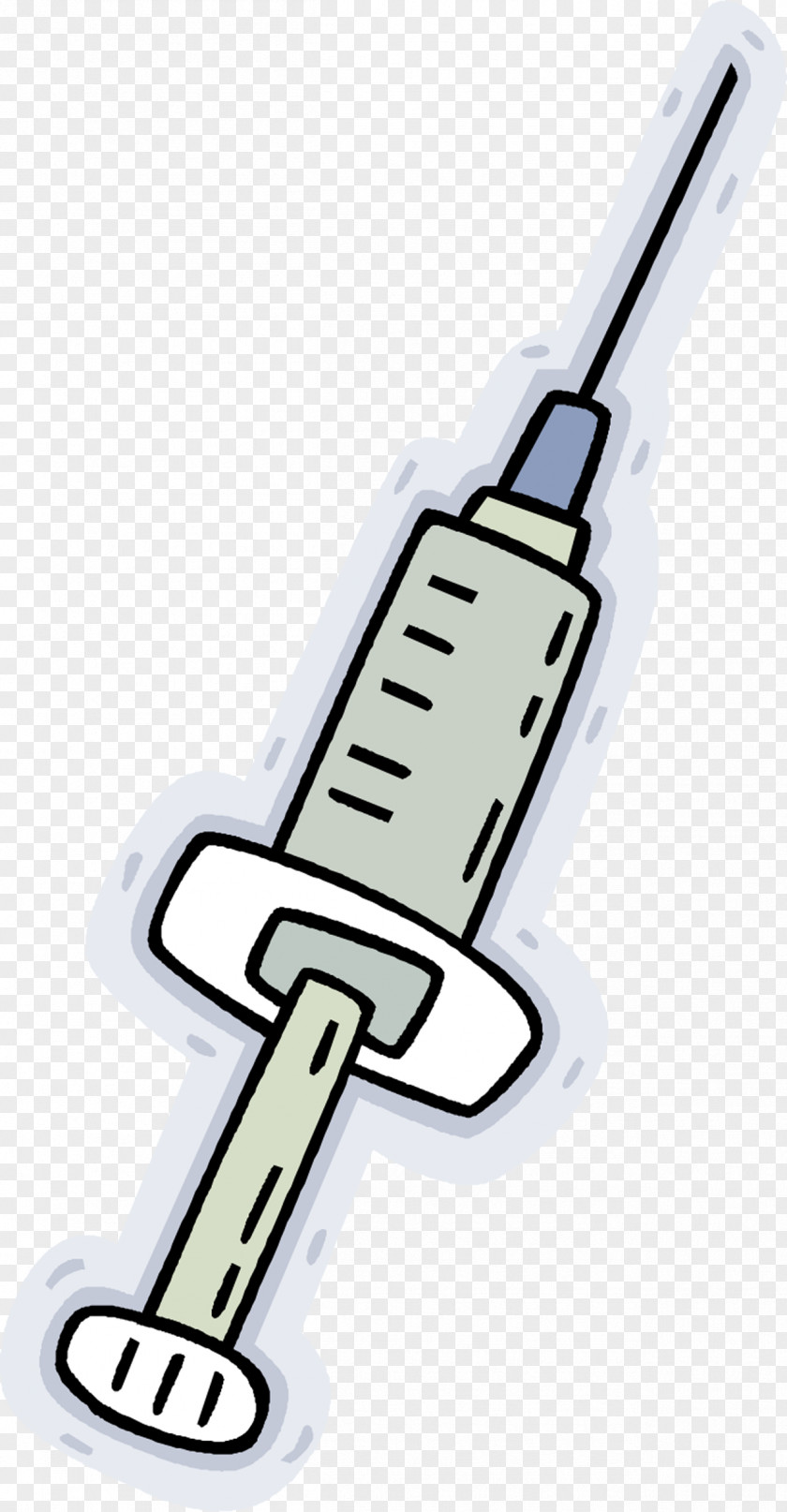 Syringe Hypodermic Needle Injection Medicine Medical Equipment PNG